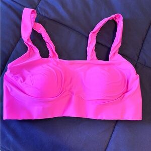 Women's juniors Pink Sports Bra